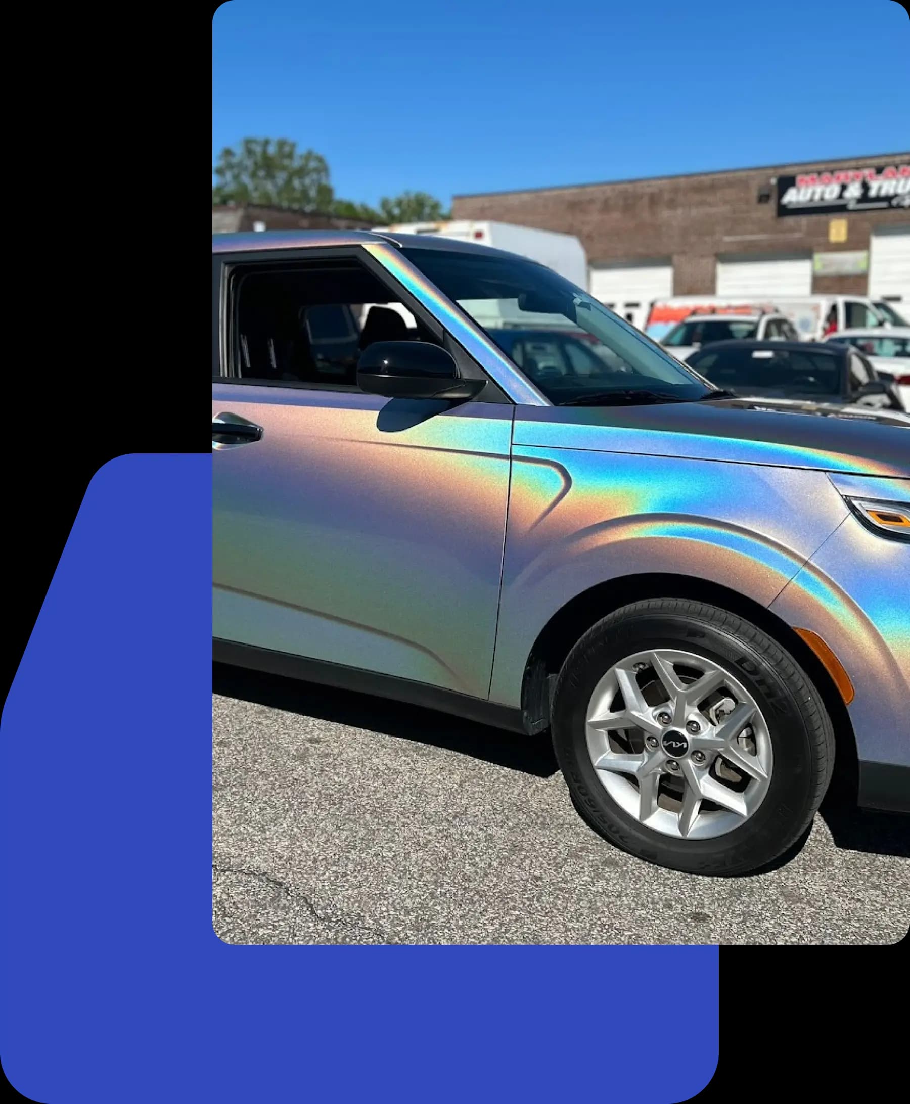 Personal Services Car wrap in Severna Park