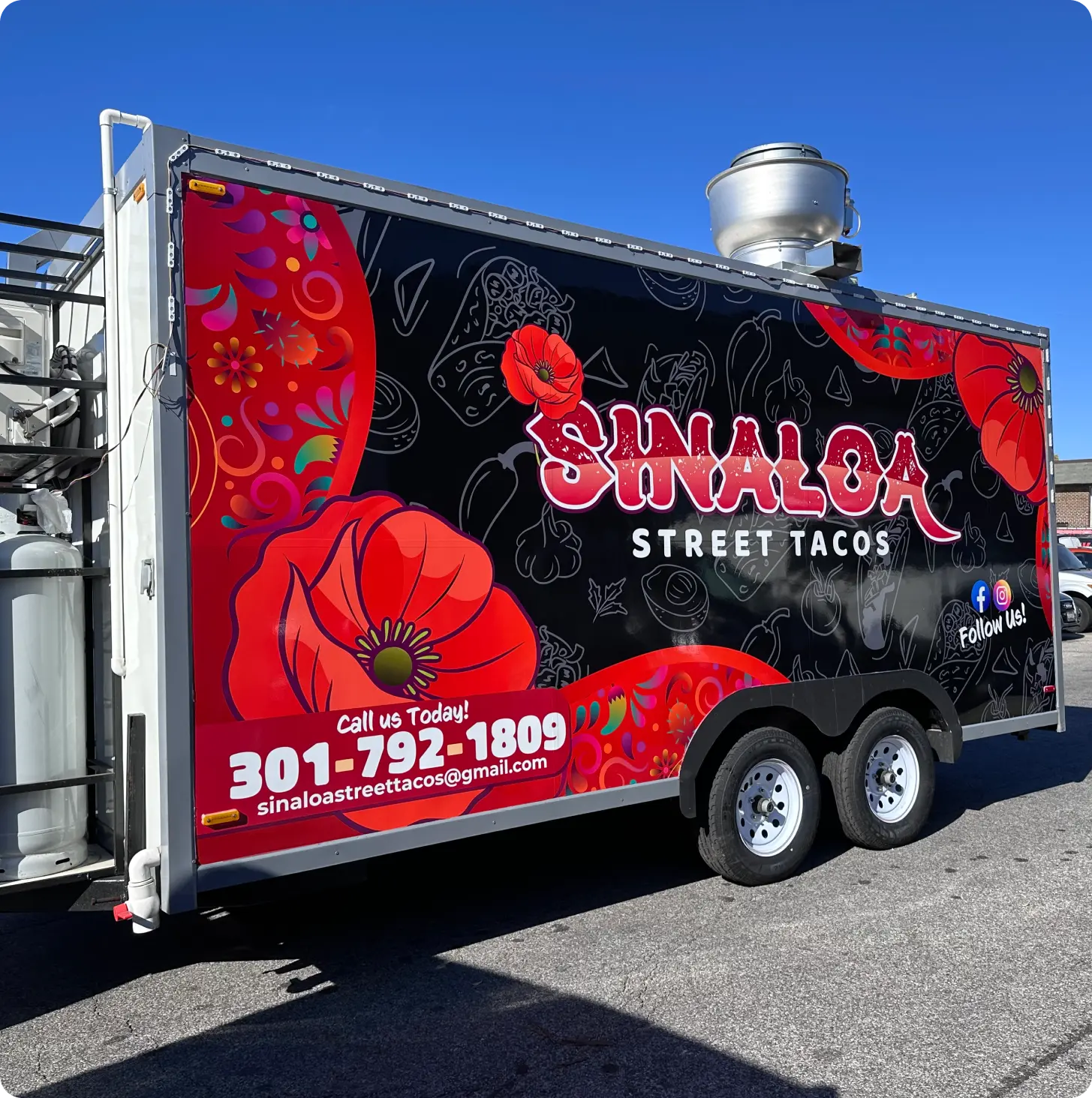 Trailer Wrap in Maryland- Sinaloa